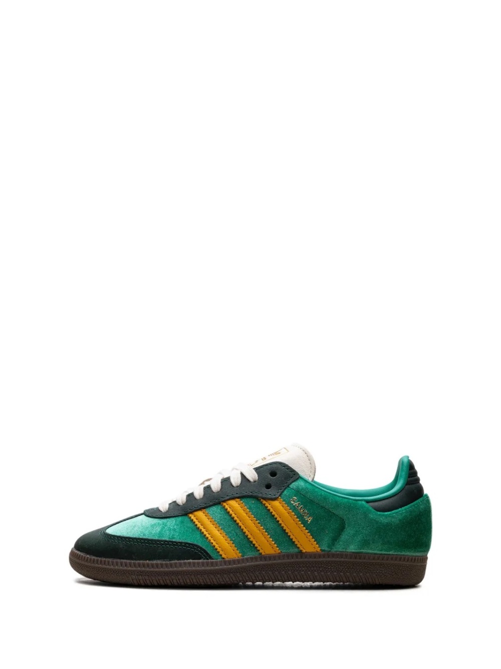Adidas Samba OG "Court Green/Preloved Yellow/Collegiate Green" sneakers - Picture 3 of 10
